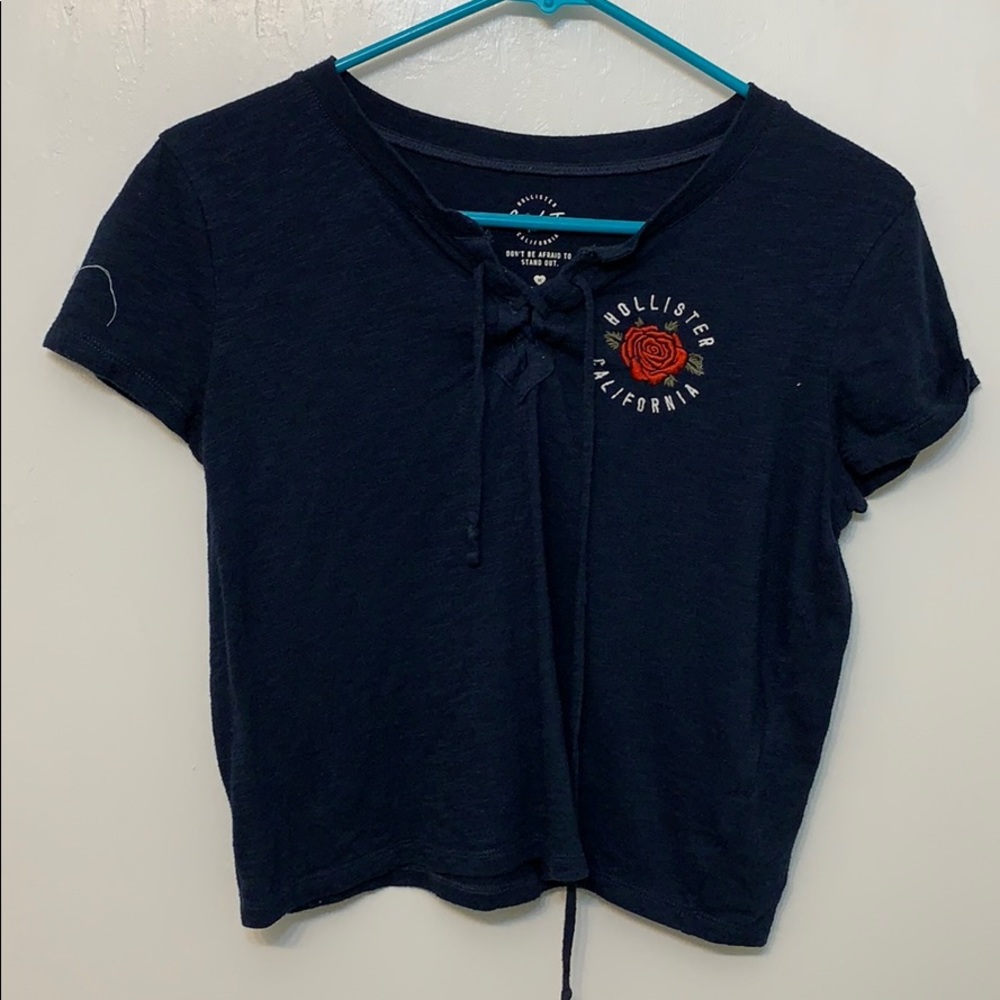 graphic crop tee